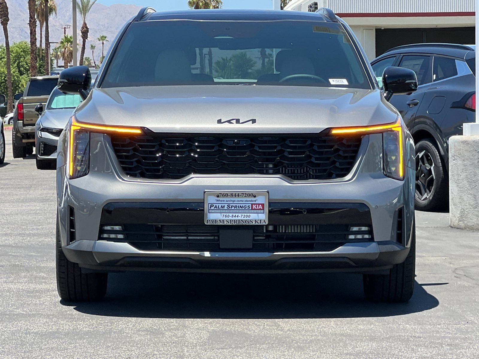New 2026 Volcanic Sand Kia X-Line SX Prestige AWD image 8