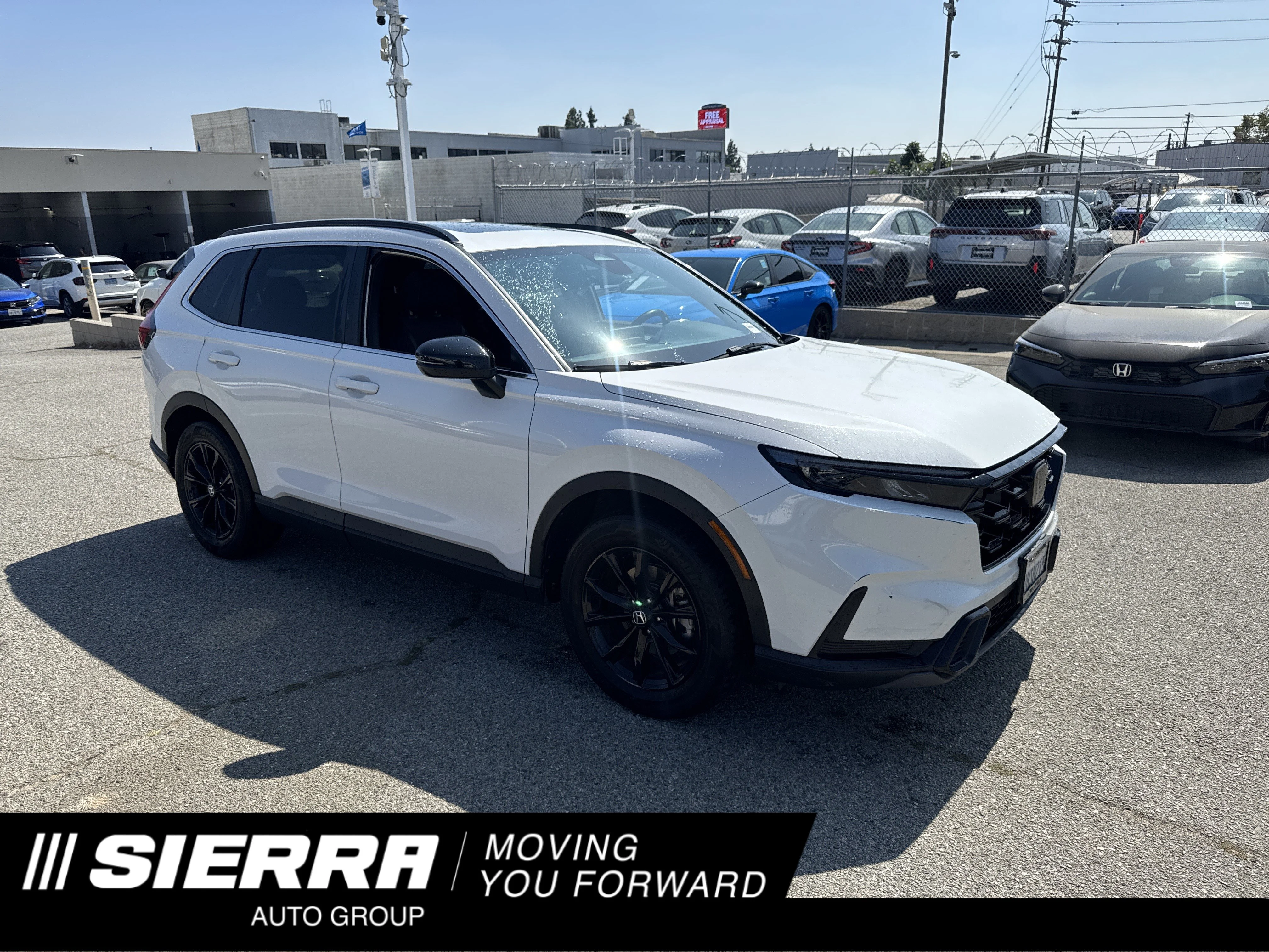Used 2023 Platinum White Pearl Honda Sport image 1