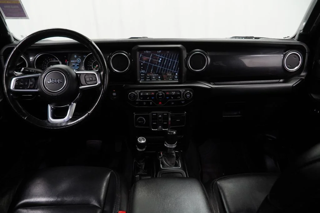Used 2021 Gray Jeep Unlimited Sahara Altitude image 27