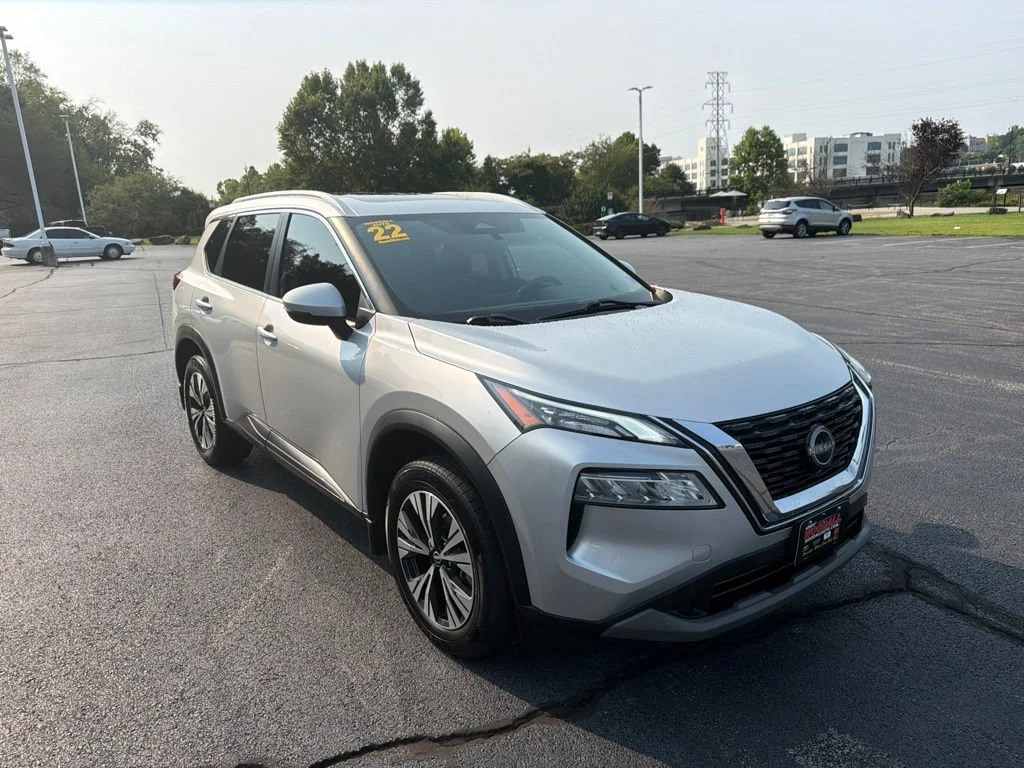 Used 2022 Silver Nissan SV image 1