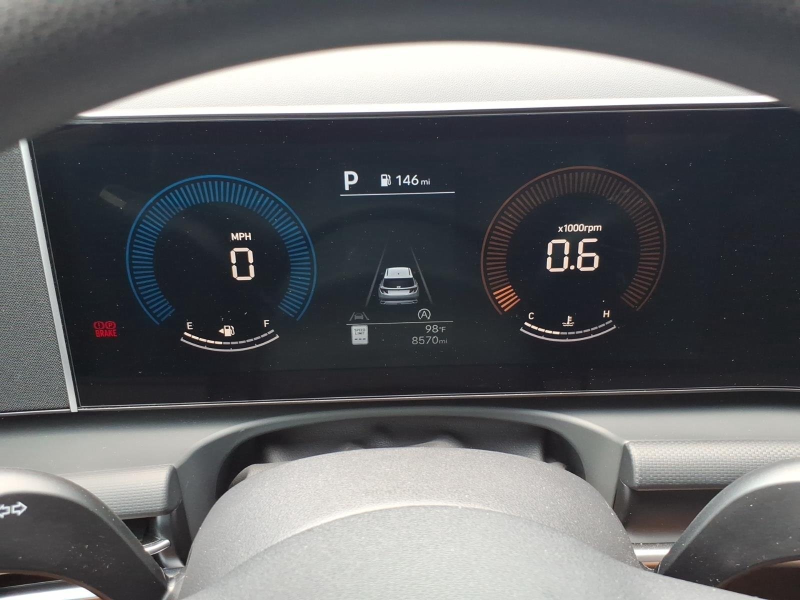 Used 2025 Hampton Gray Hyundai SE image 13