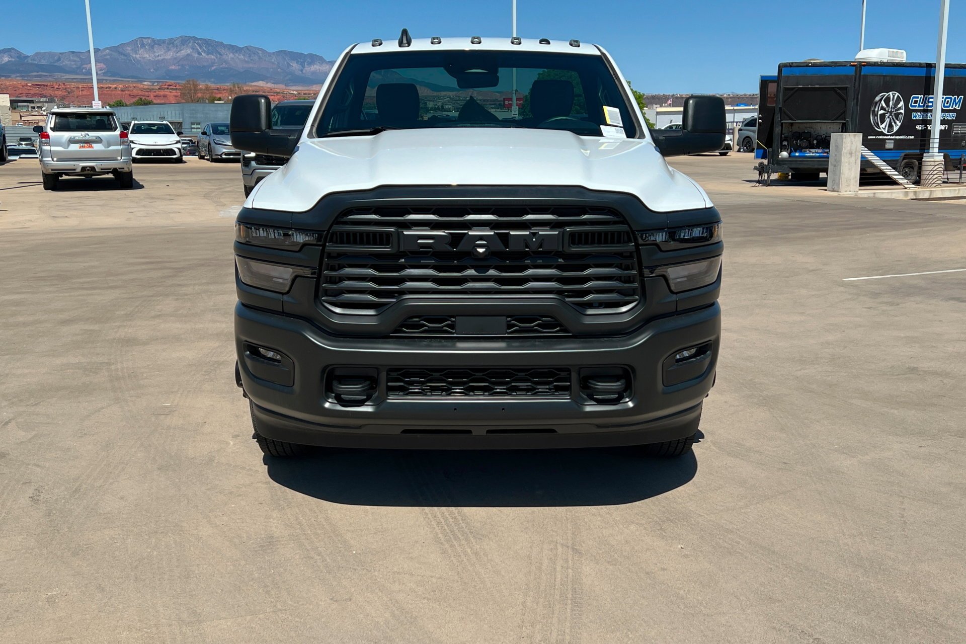 New 2026 Bright White Clear-Coat Exterior Paint RAM Tradesman image 9