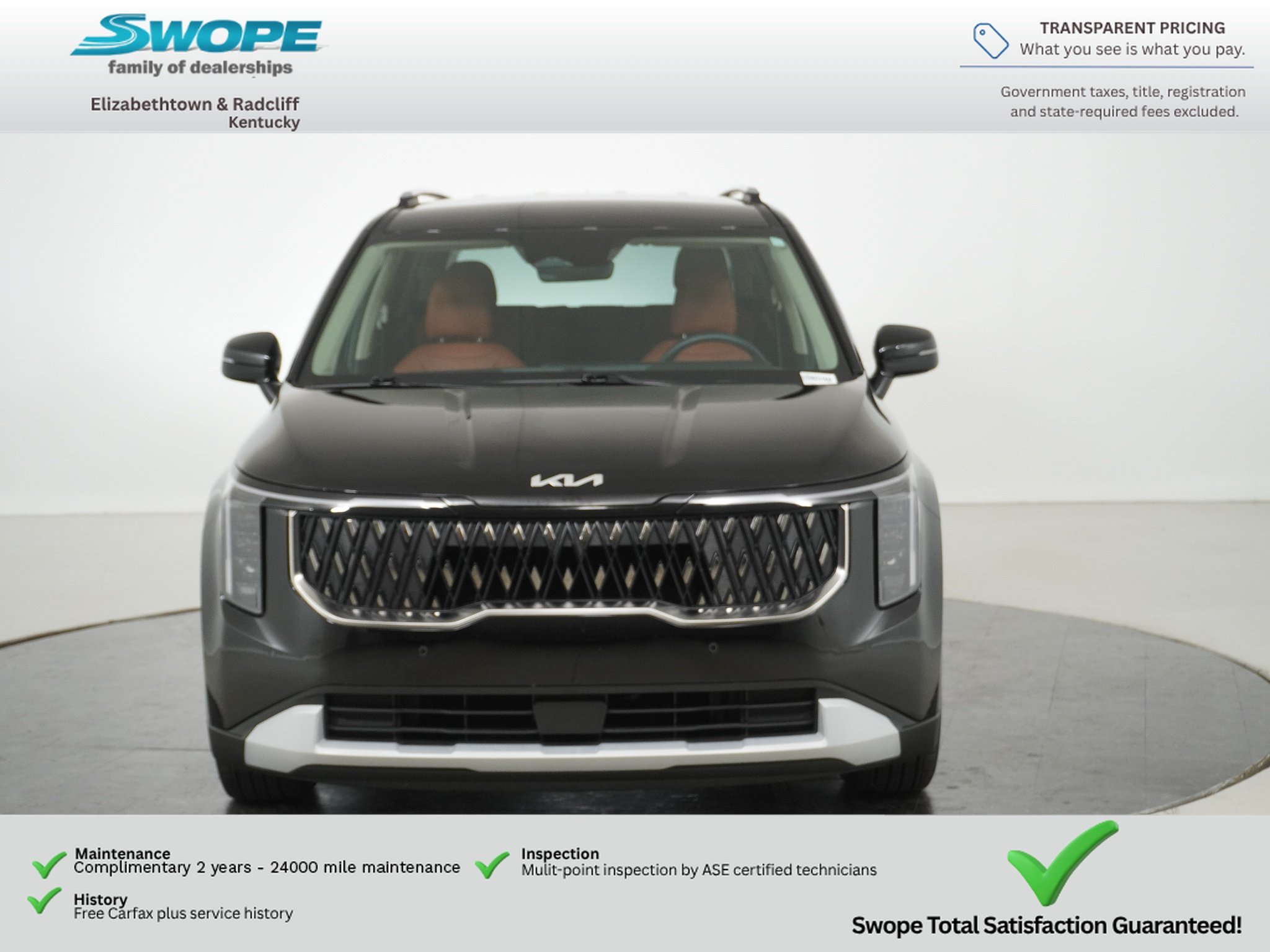 Used 2026 Aurora Black Pearl Kia EX image 9