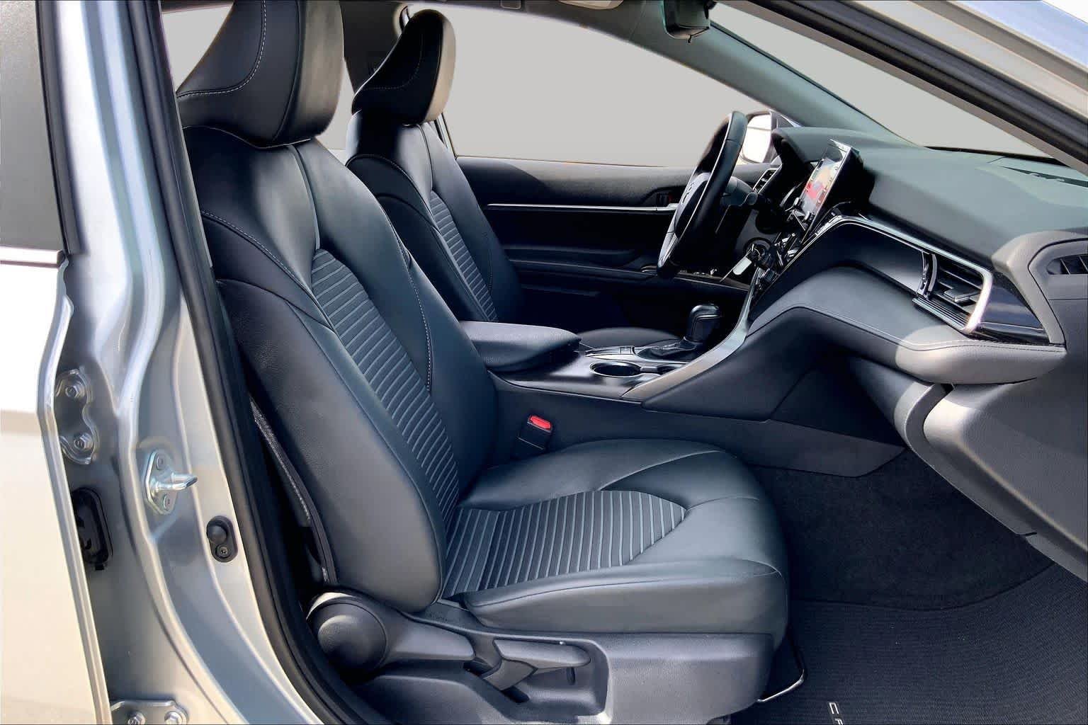 Used 2023 Celestial Silver Metallic Toyota SE image 9