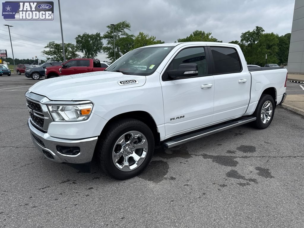 Used 2022 RAM Ram 1500 Pickup Big Horn/Lone Star with VIN 1C6SRFFT1NN330637 for sale in Little Rock