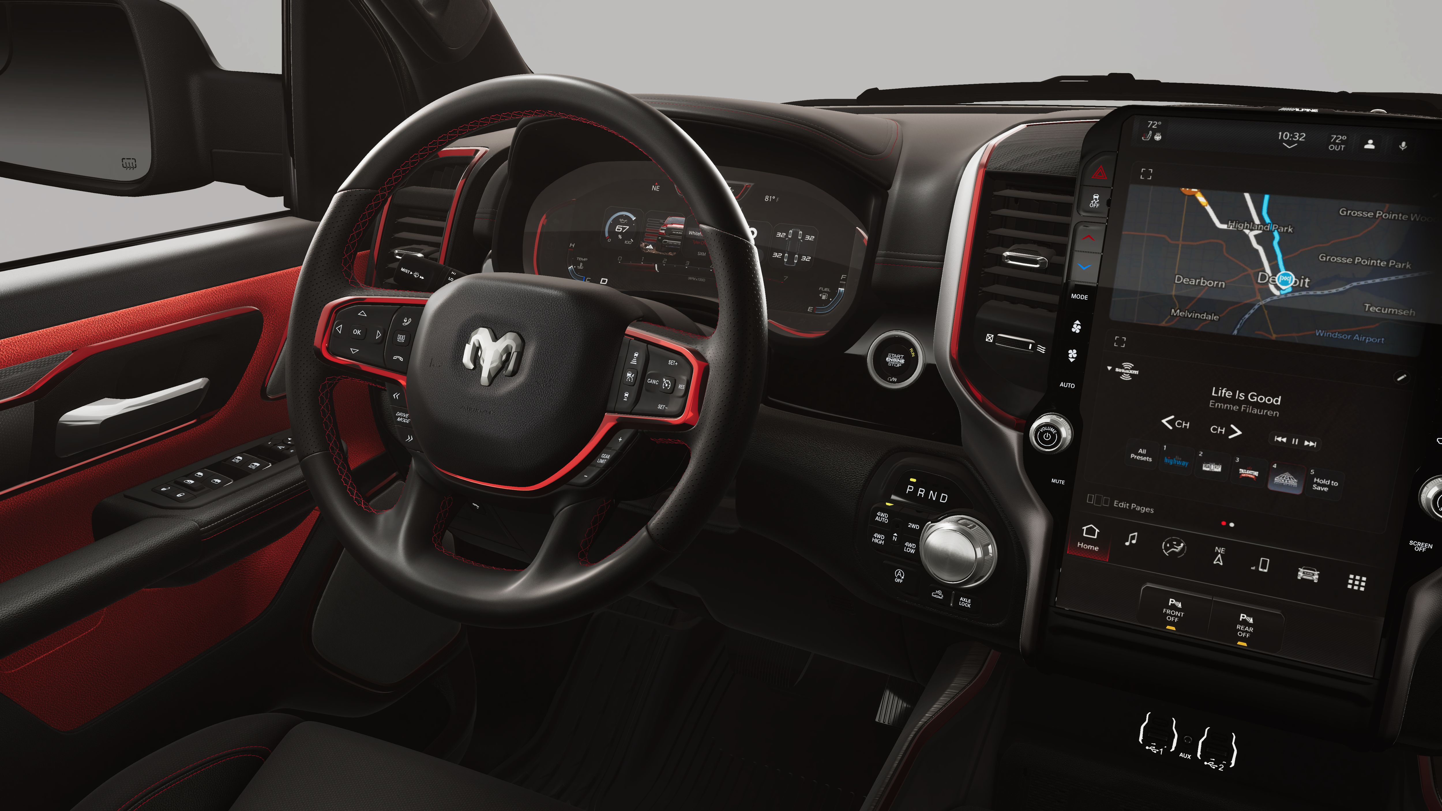 New 2026 Forged Blue Metallic Exterior Paint RAM REBEL image 21