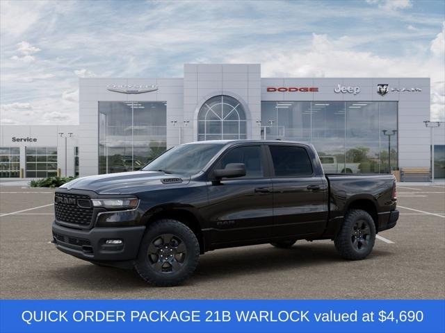 New 2026 Diamond Black Crystal Pearl-Coat Exterior Paint RAM Warlock image 2