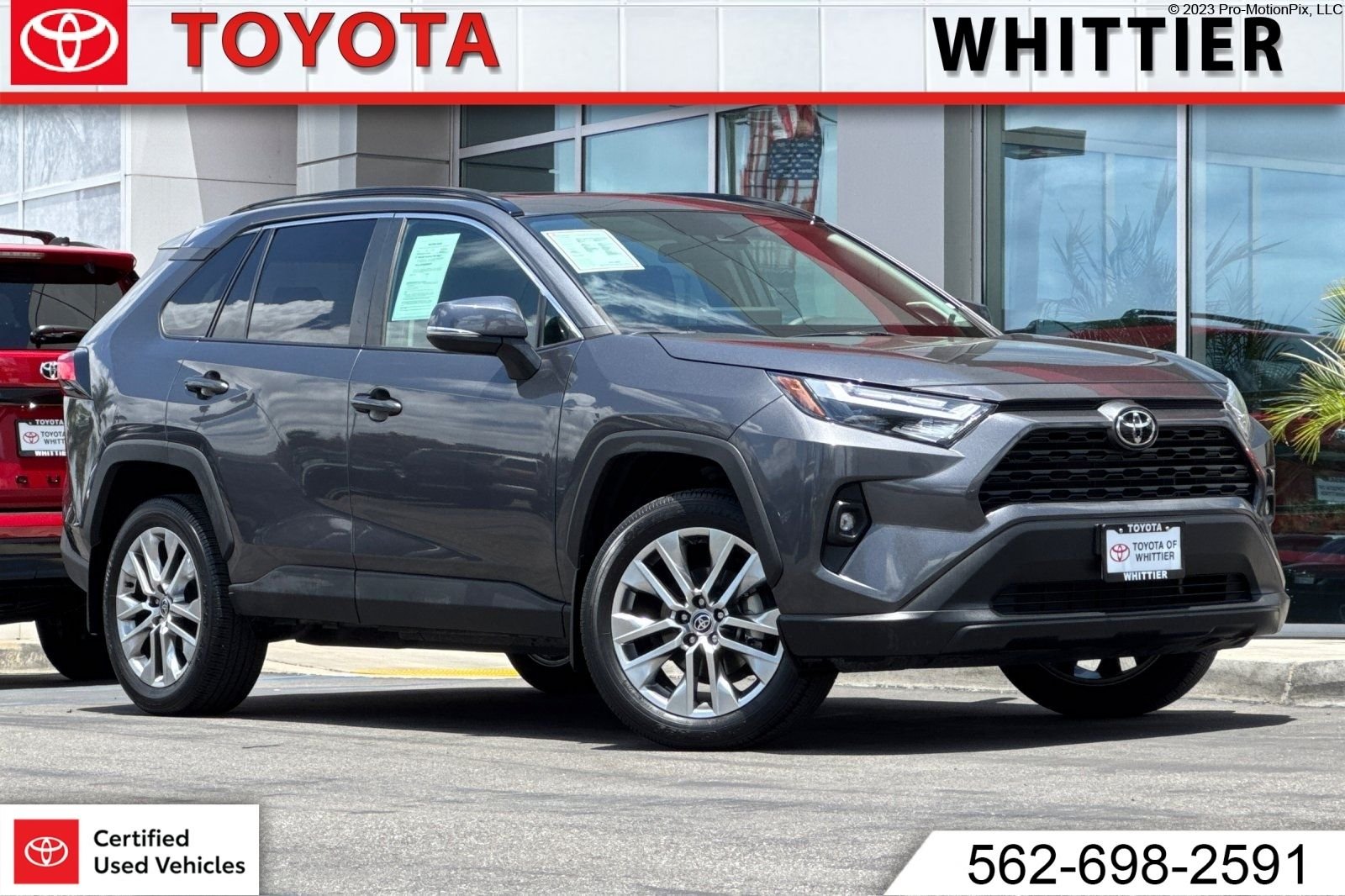 Used 2023 Gray Toyota XLE Premium image 1