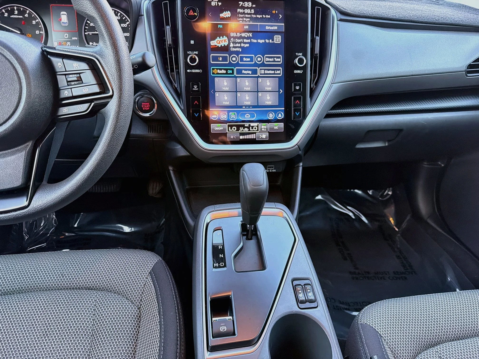 Used 2024 Magnetite Gray Metallic Subaru Premium image 18