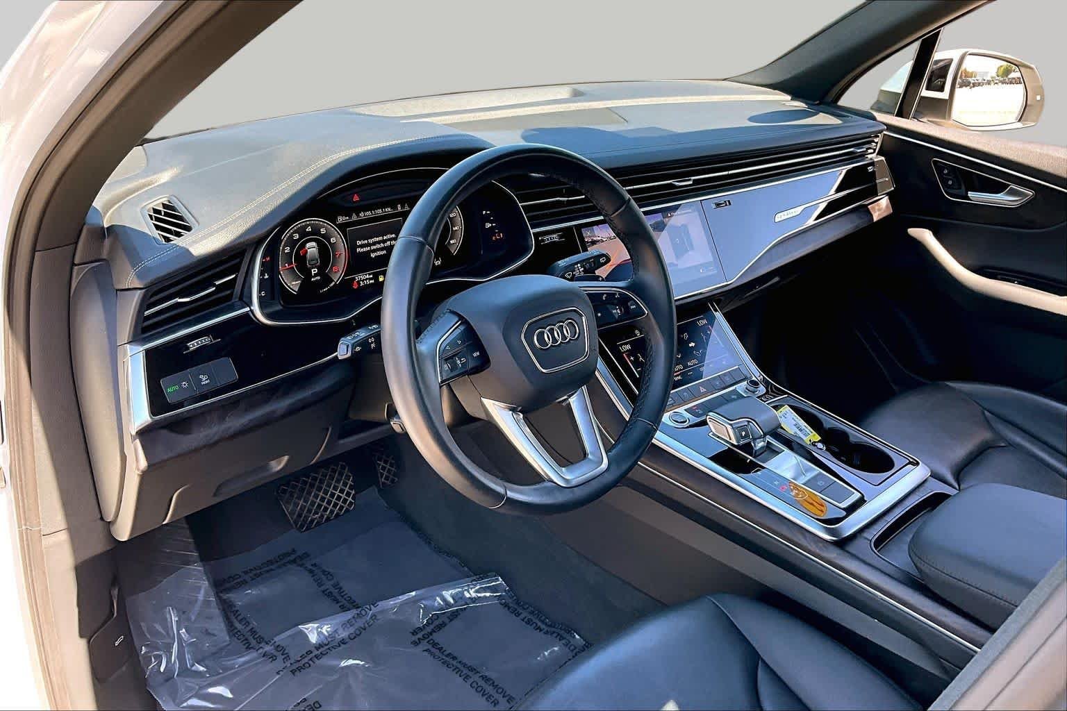 Used 2023 Glacier White Metallic Audi Premium image 17