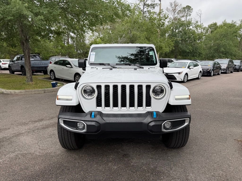 Used 2023 Jeep Wrangler 4xe Sahara 4XE with VIN 1C4JJXP69PW524842 for sale in Gainesville, FL