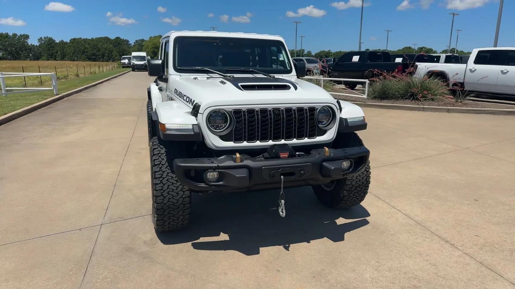 Used 2025 Bright White Clearcoat Jeep Rubicon 392 Final Edition image 2