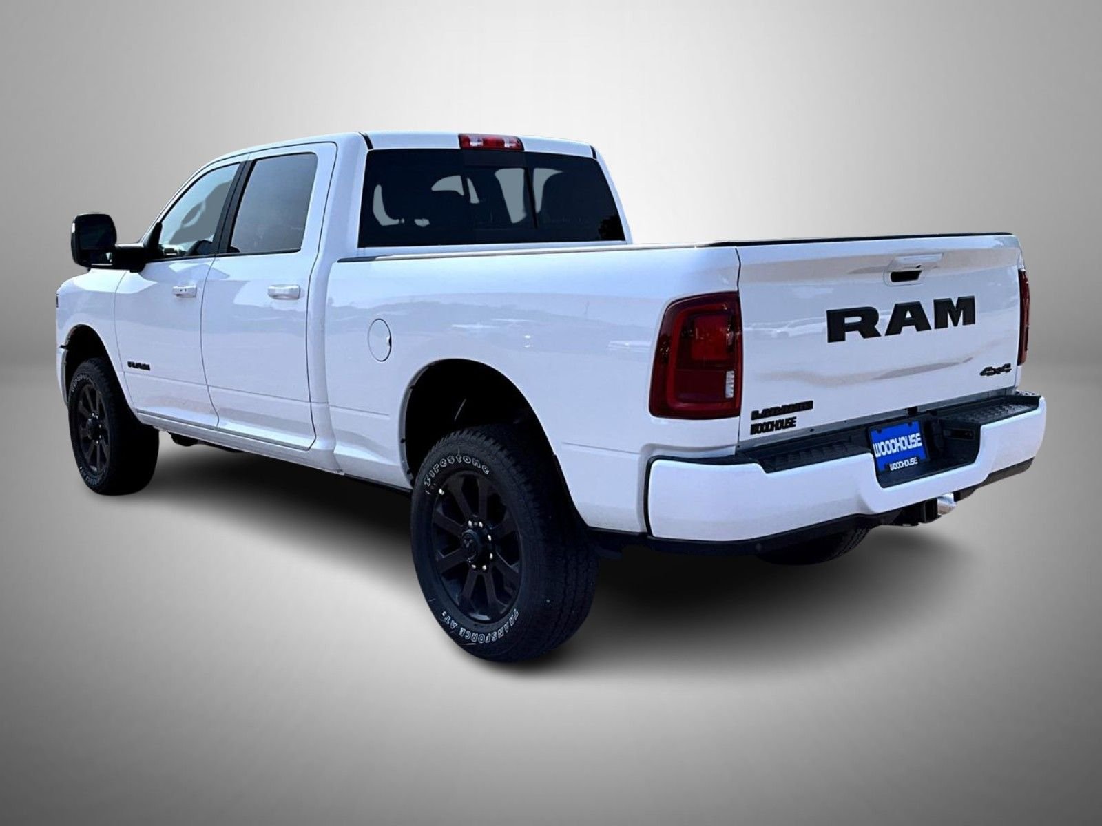 New 2026 Bright White Clear-Coat Exterior Paint RAM Laramie image 7