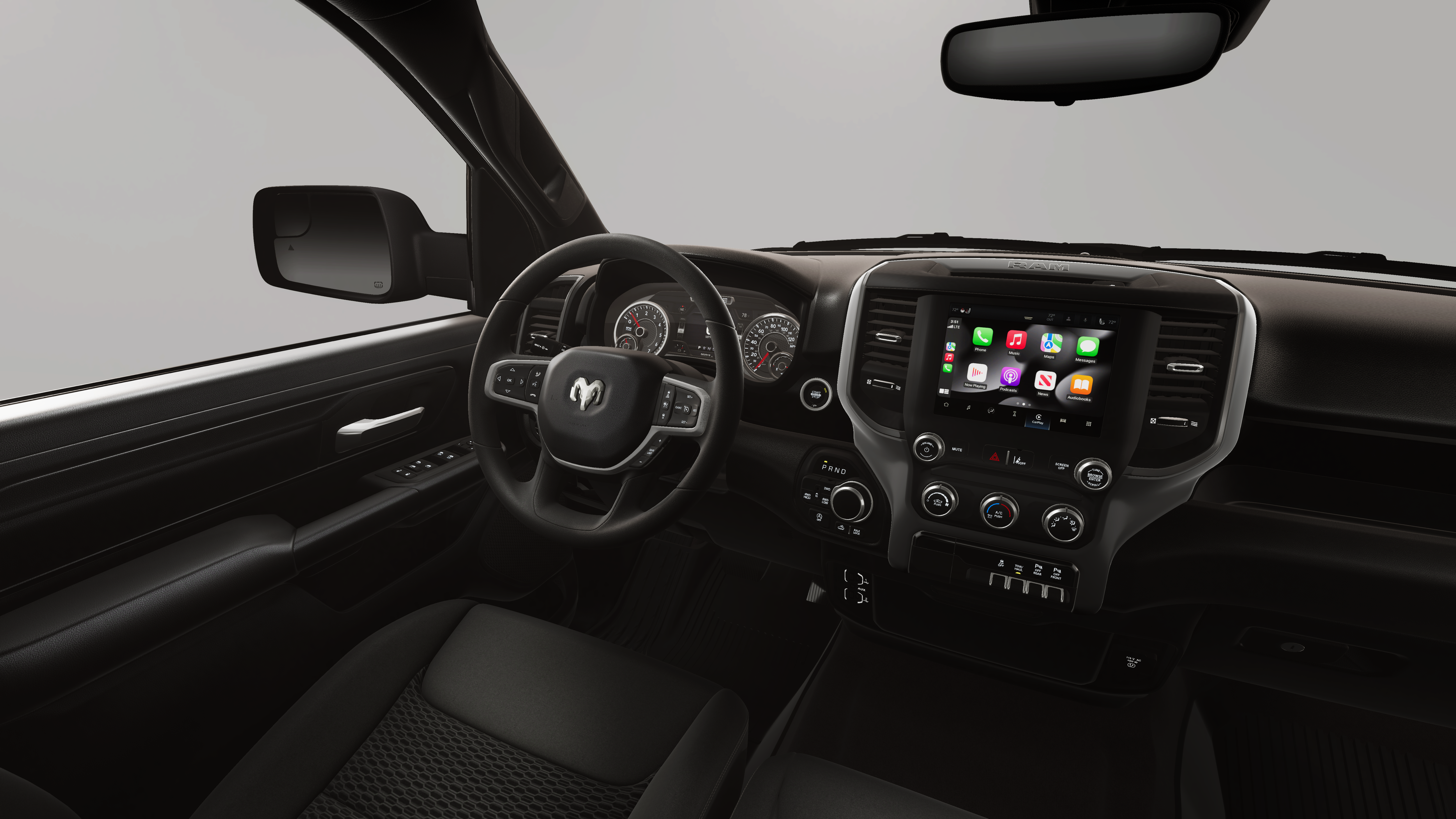 New 2026 Diamond Black Crystal Pearl-Coat Exterior Paint RAM  image 20
