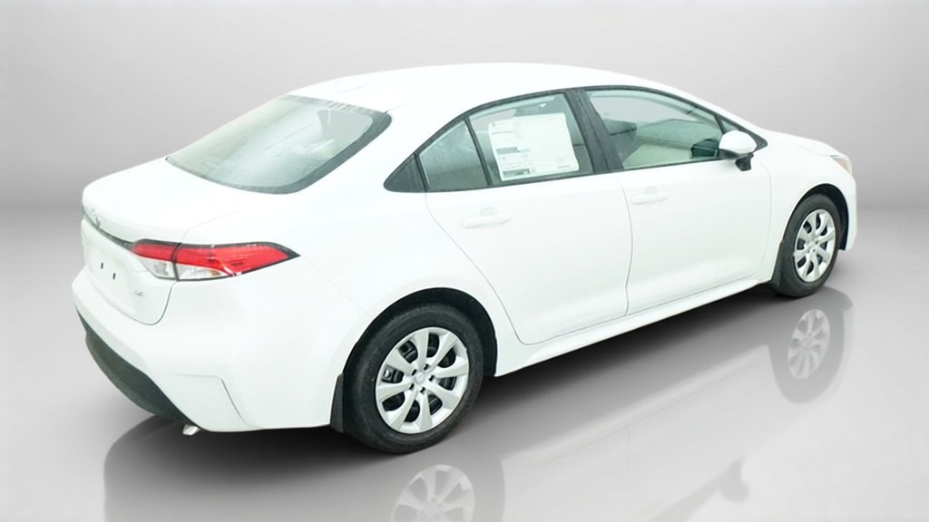New 2027 Wind Chill Pearl Toyota LE image 9