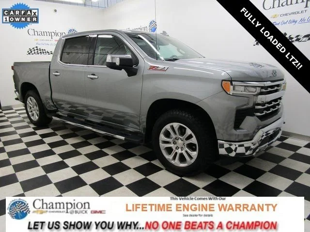 Used 2024 Sterling Gray Metallic Chevrolet LTZ image 1