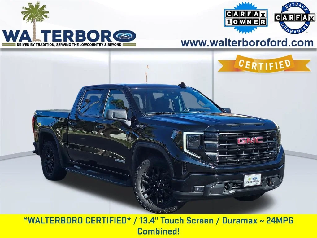 Certified Used 2024 Black GMC Elevation image 1