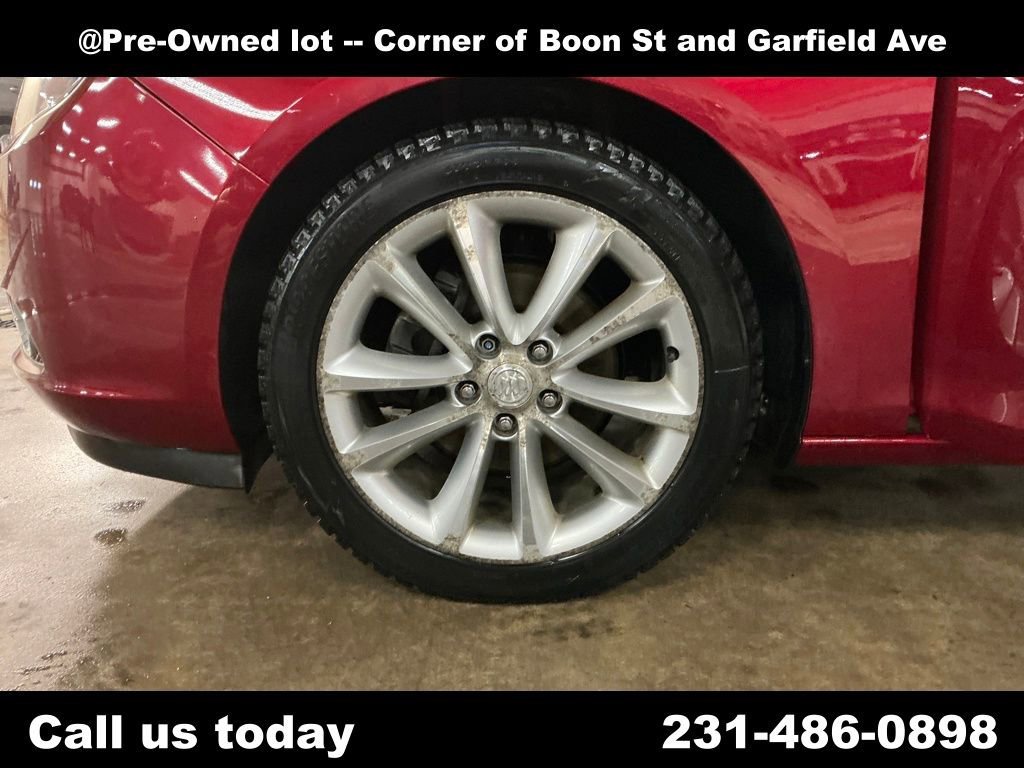 Used 2016 CRYSTAL RED TINTCOAT Buick Leather Group image 11