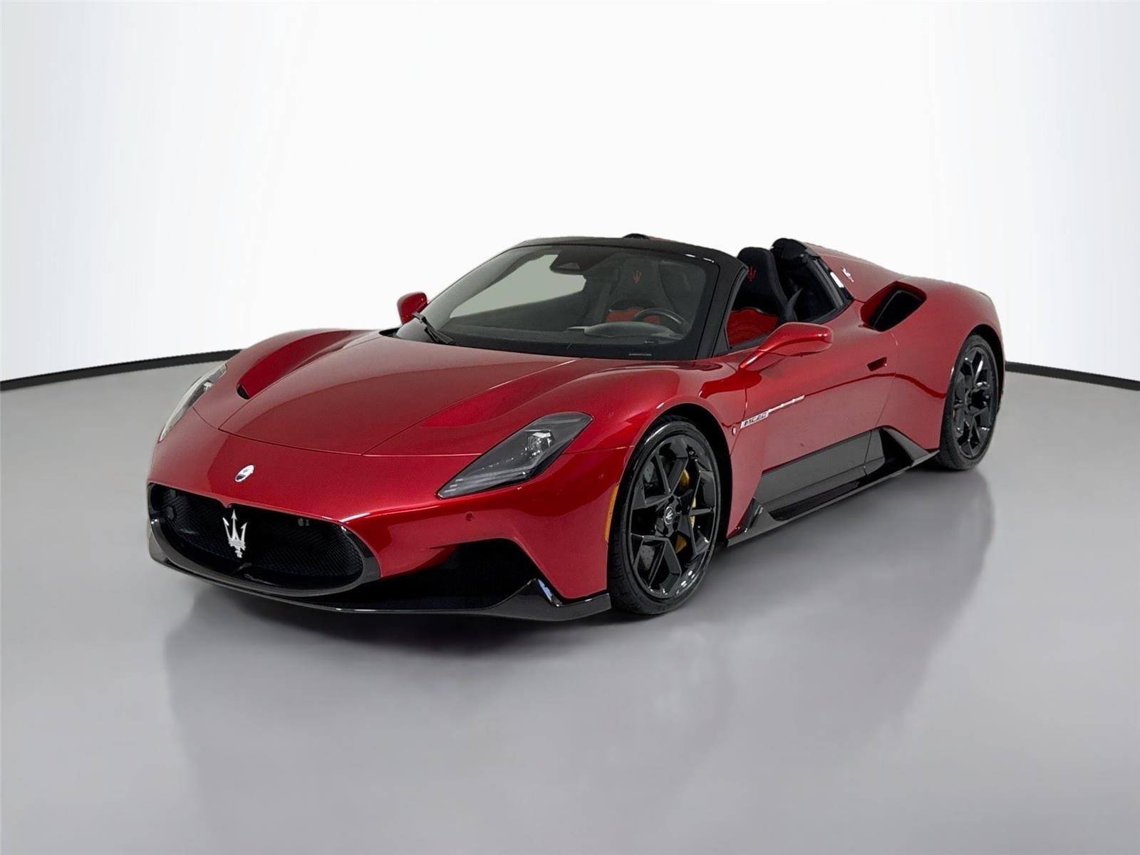 Used 2023 Exclusive Rosso Vincente Maserati Cielo Spider | $350k MSRP | Carbon Race Seats | Int & Ext Carbon image 10