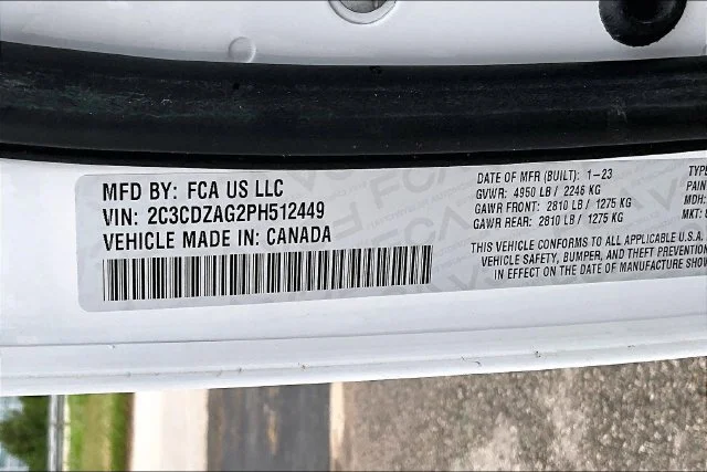 Used 2023 White Dodge SXT image 18