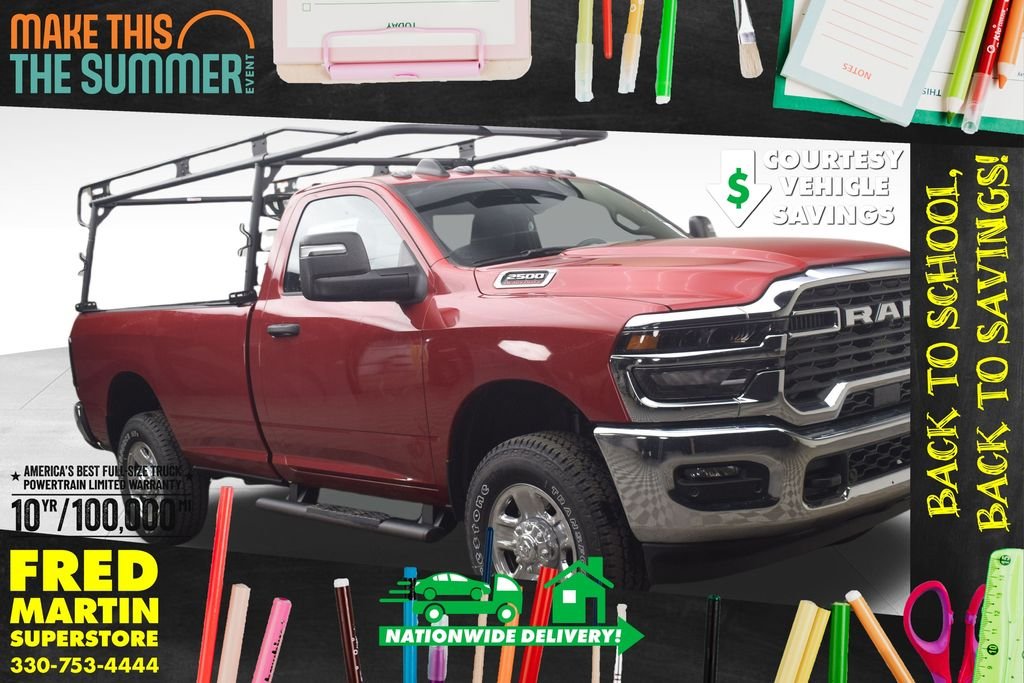 New 2026 Molten Red Pearl-Coat Exterior Paint RAM Tradesman image 1