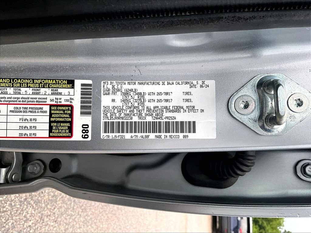 Used 2024 Silver Toyota TRD Off-Road image 9