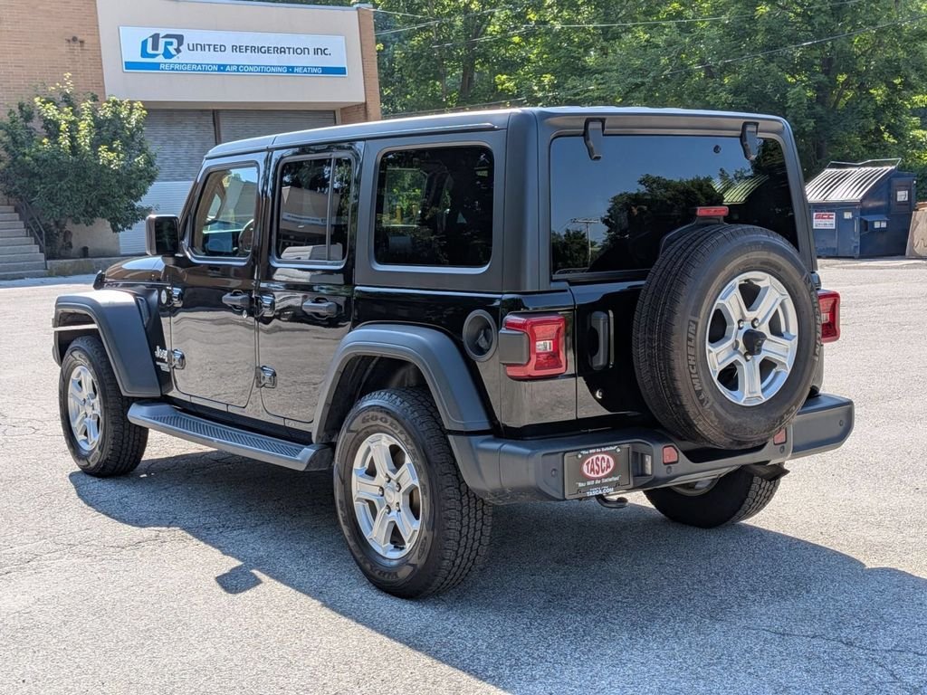 Certified Used 2020 Black Jeep Unlimited Sport S image 7