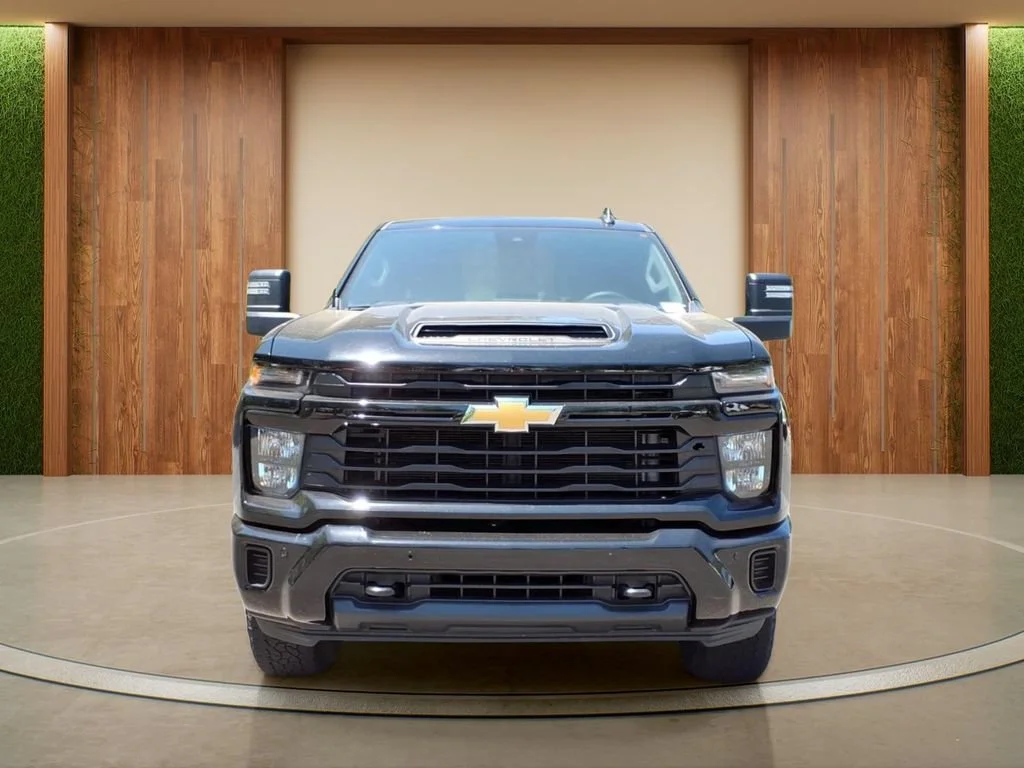 Certified Used 2025 Black Chevrolet Custom image 2