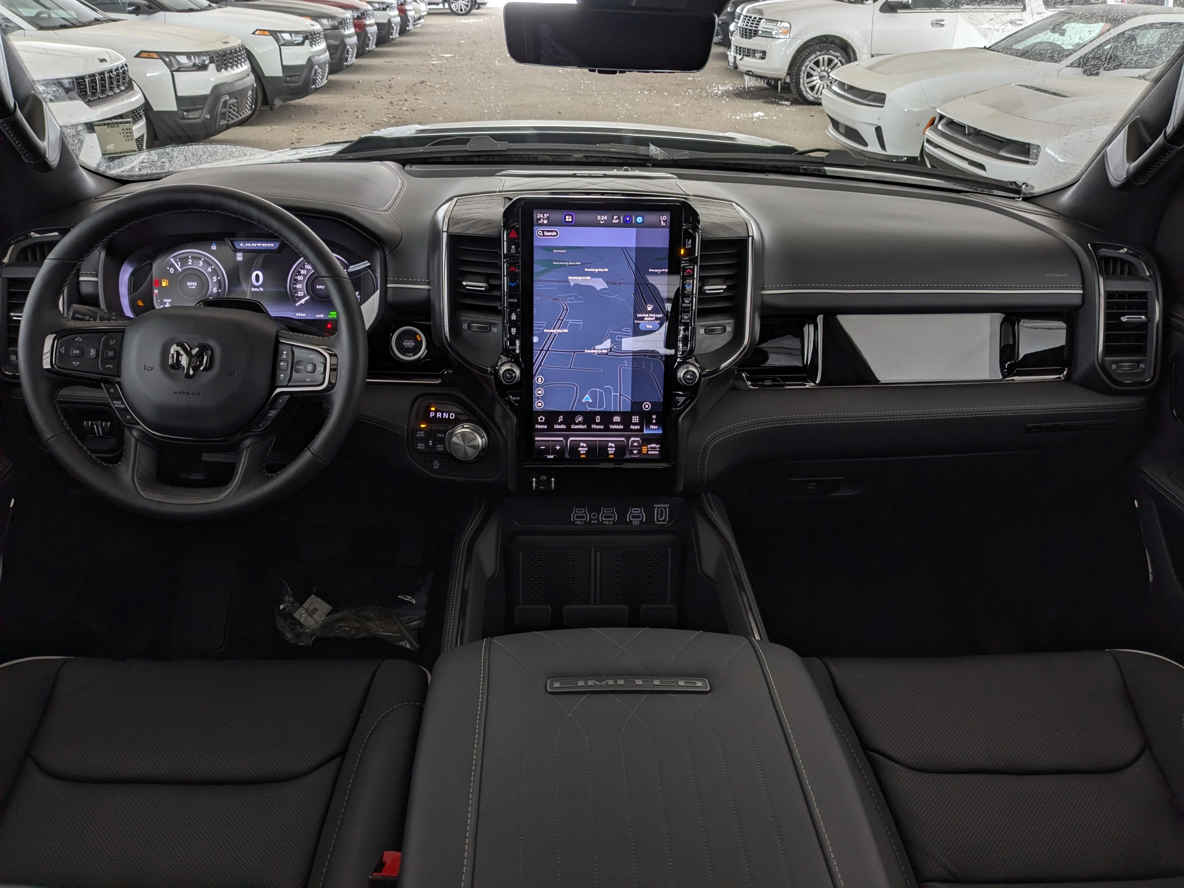 New 2026 Black RAM Limited - 5.7L HEMI V8 LEVEL 1 PKG PANO SUNROOF image 26
