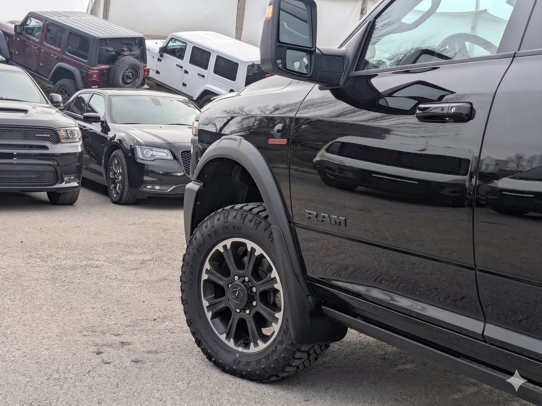 New 2026 Black RAM Rebel - - 6.7L Cummins HO - Rebel Lvl 2 Grp - Rear Air Susp - 5th Wheel/Gooseneck Prep & More! image 9