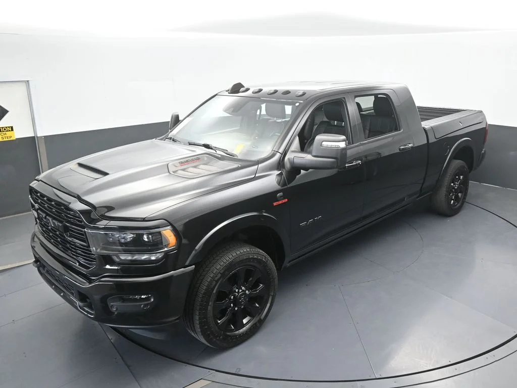 Used 2023 Diamond Black Crystal Pearlcoat Ram Limited image 60