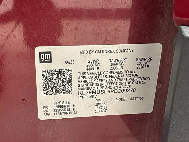 Certified Used 2023 Red Chevrolet  image 25