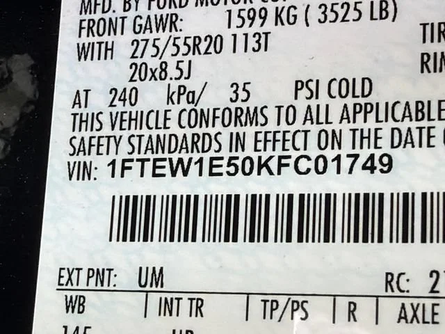 Used 2019 Black Ford LARIAT image 33