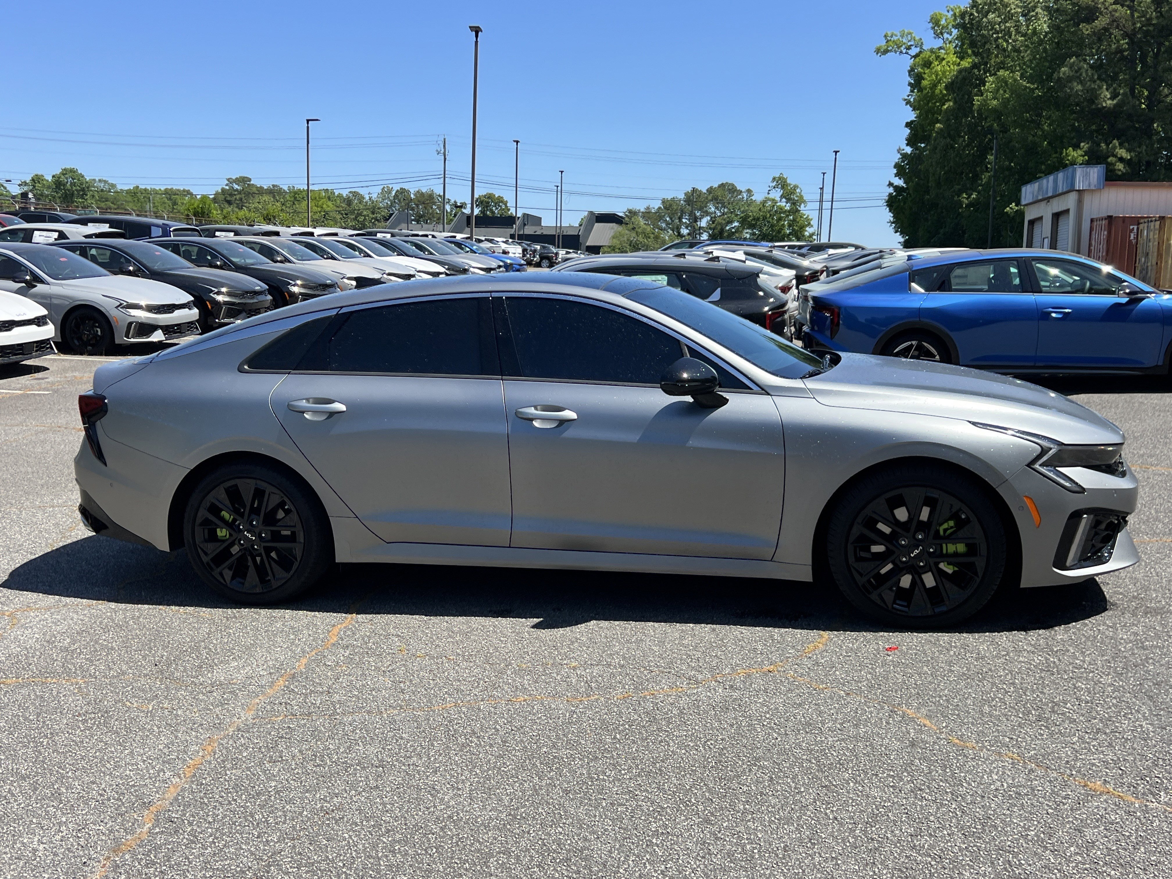 Certified Used 2025 Steel Matte Gray Kia GT image 8