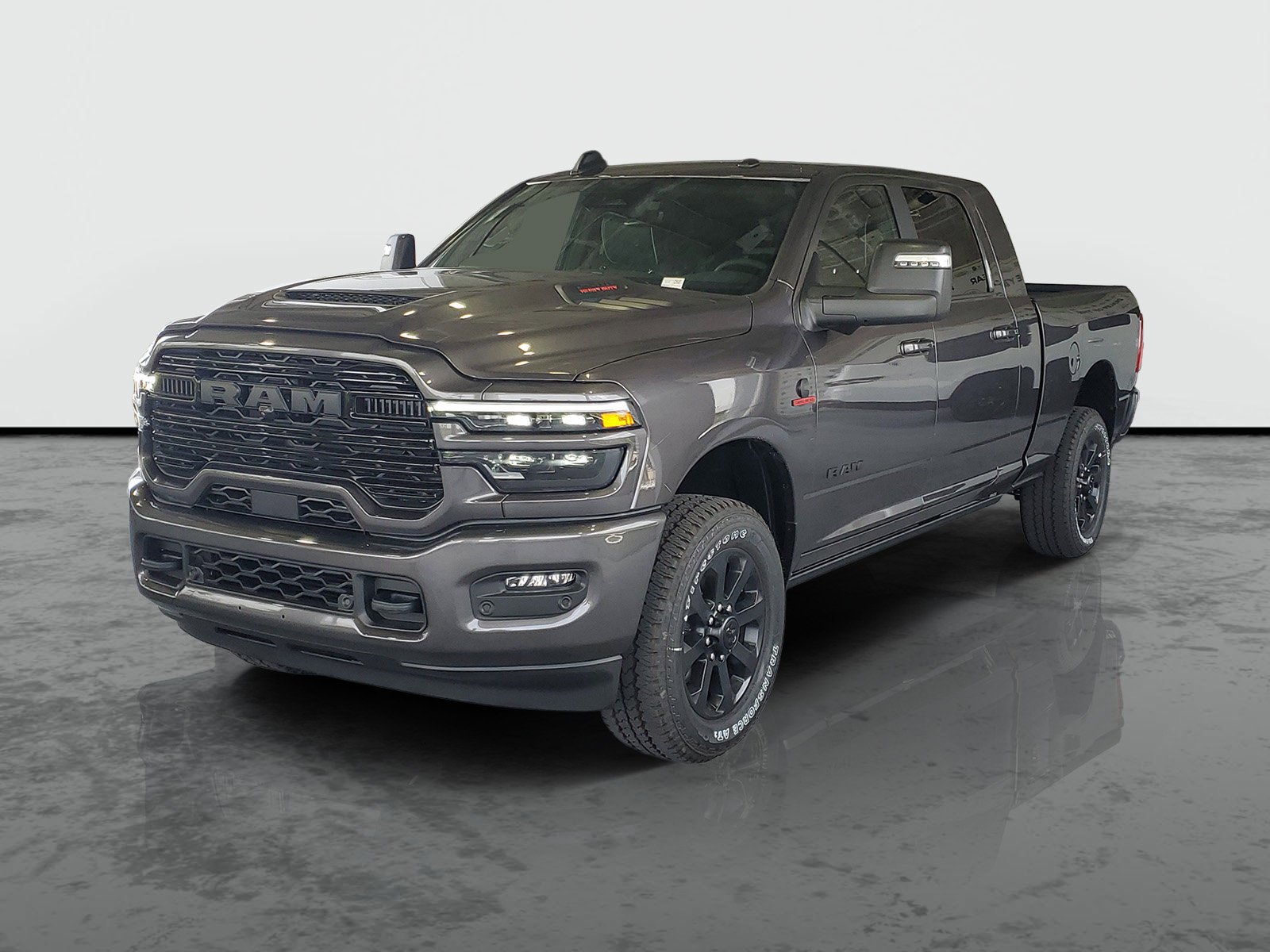 New 2026 Granite Crystal Metallic Clear-Coat Exterior Paint RAM Laramie image 3