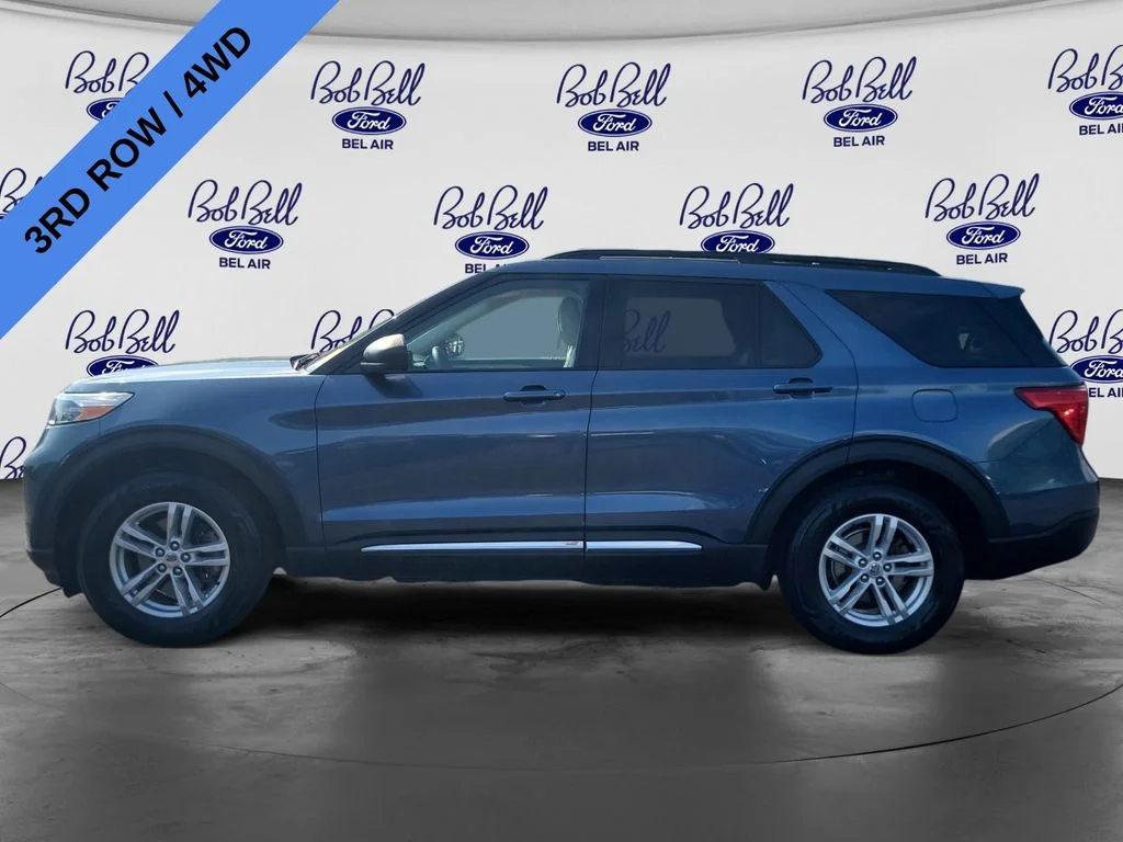Used 2020 Blue Ford XLT image 4