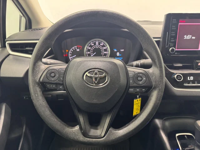 Used 2022 Classic Silver Metallic Toyota LE image 26