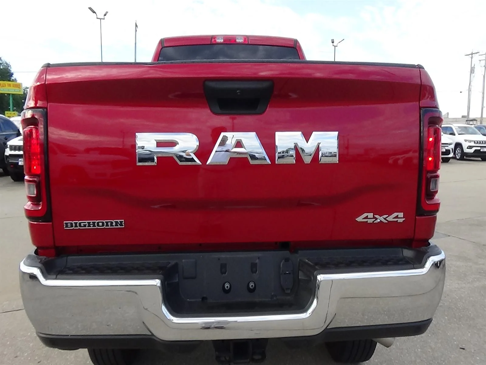 Certified Used 2026 Flame Red Clear Coat (pr4) RAM Big Horn image 8