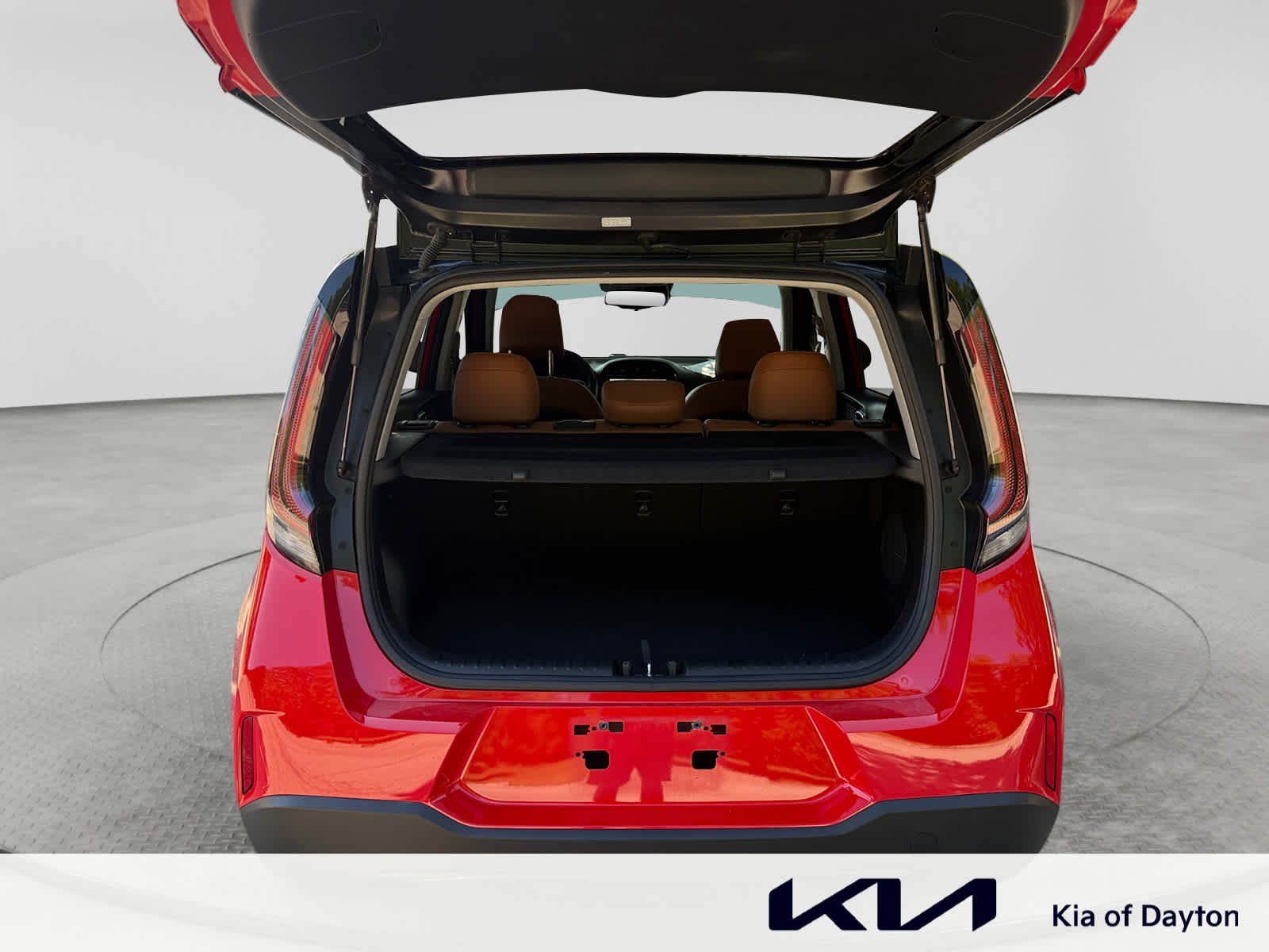 Certified Used 2025 Inferno Red/Black Roof Kia EX image 23