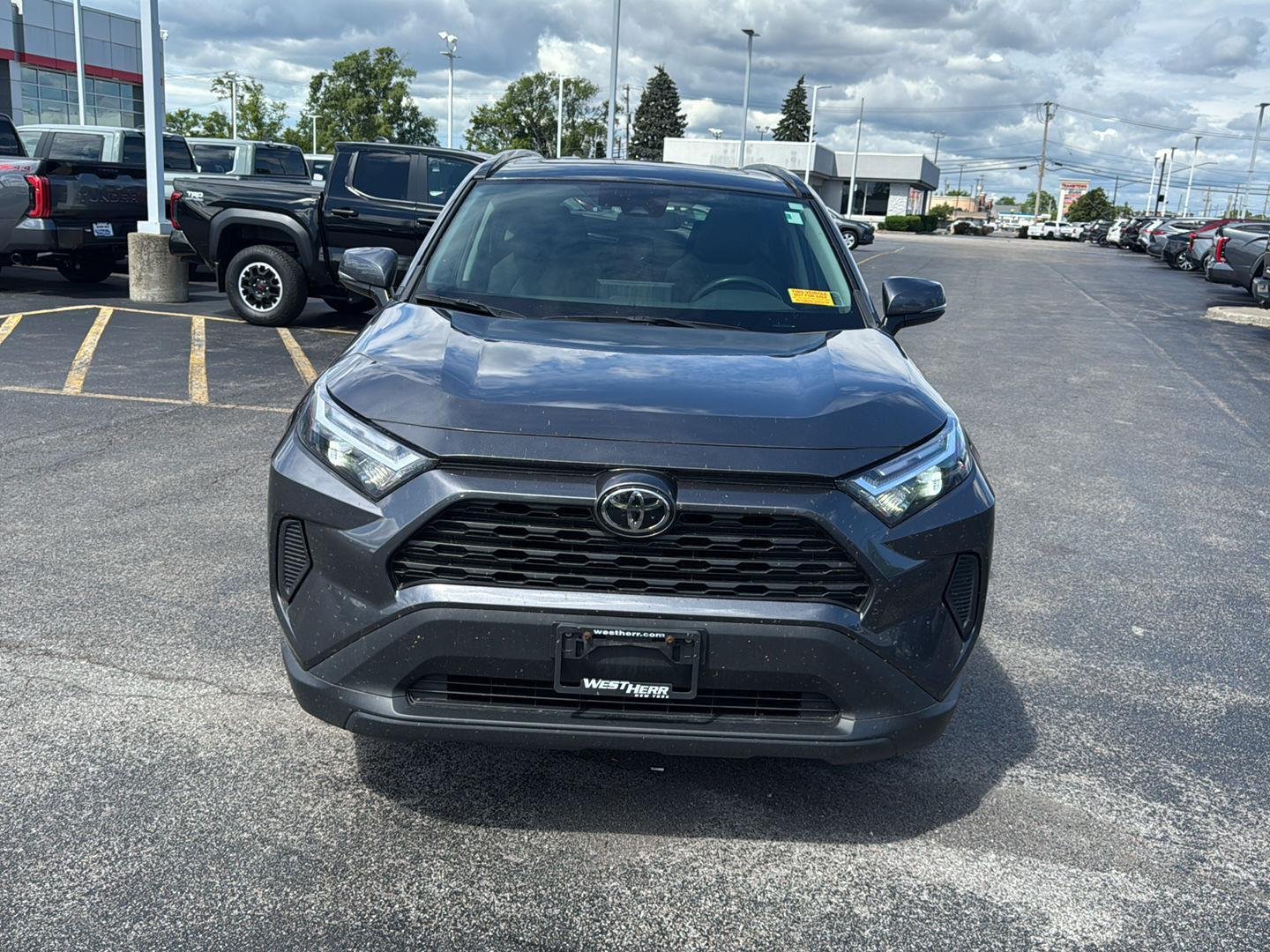 Used 2022 Magnetic Gray Metallic Toyota XLE image 2