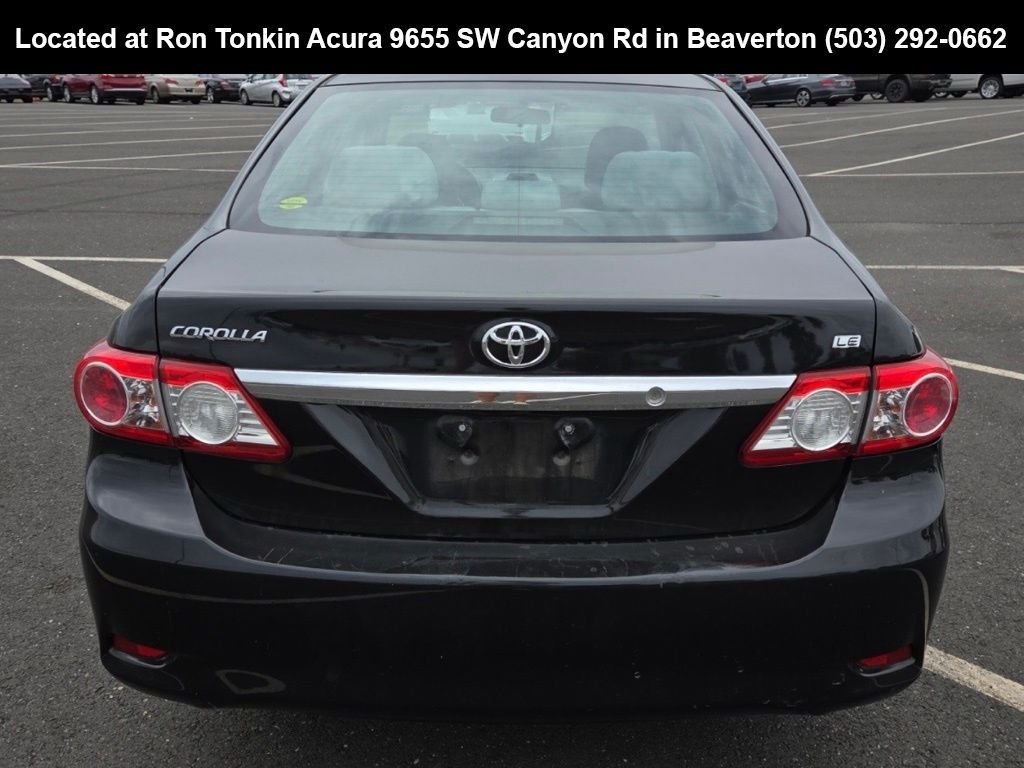 Used 2013 Black Sand Pearl Toyota LE image 4