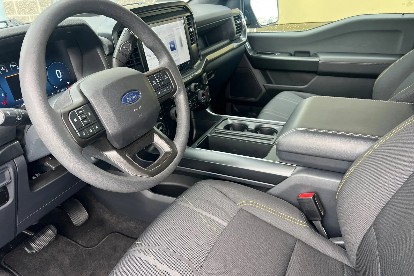 Used 2025 Space White Metallic Ford STX image 9