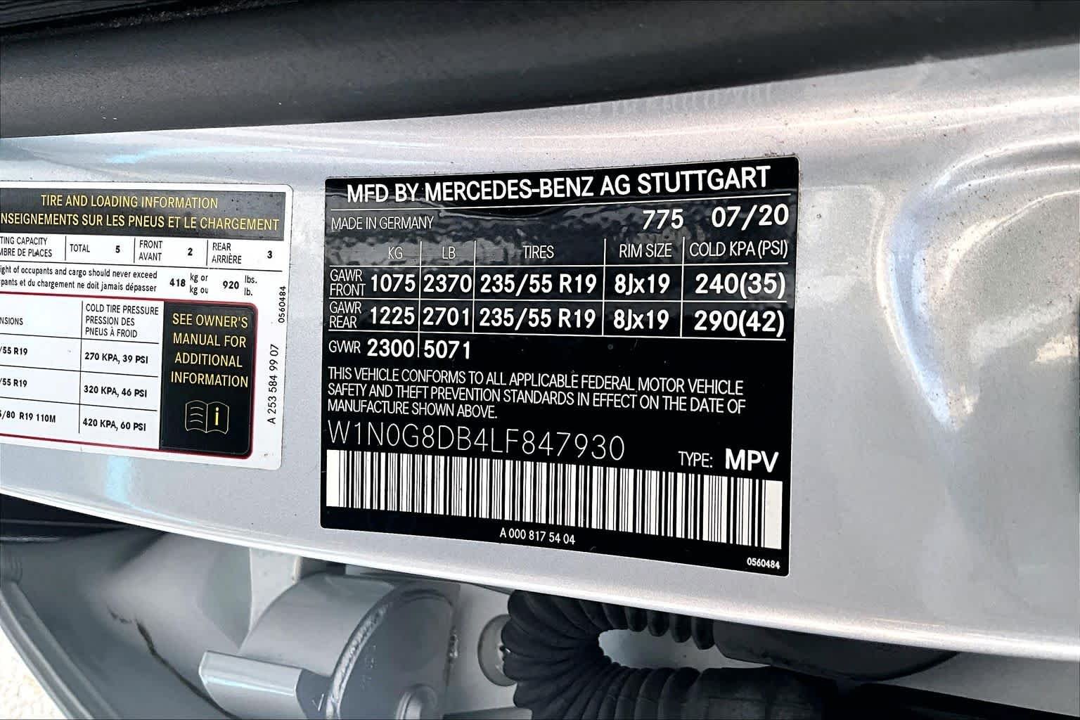 Certified Used 2020 Iridium Silver Metallic Mercedes-Benz GLC 300 image 41