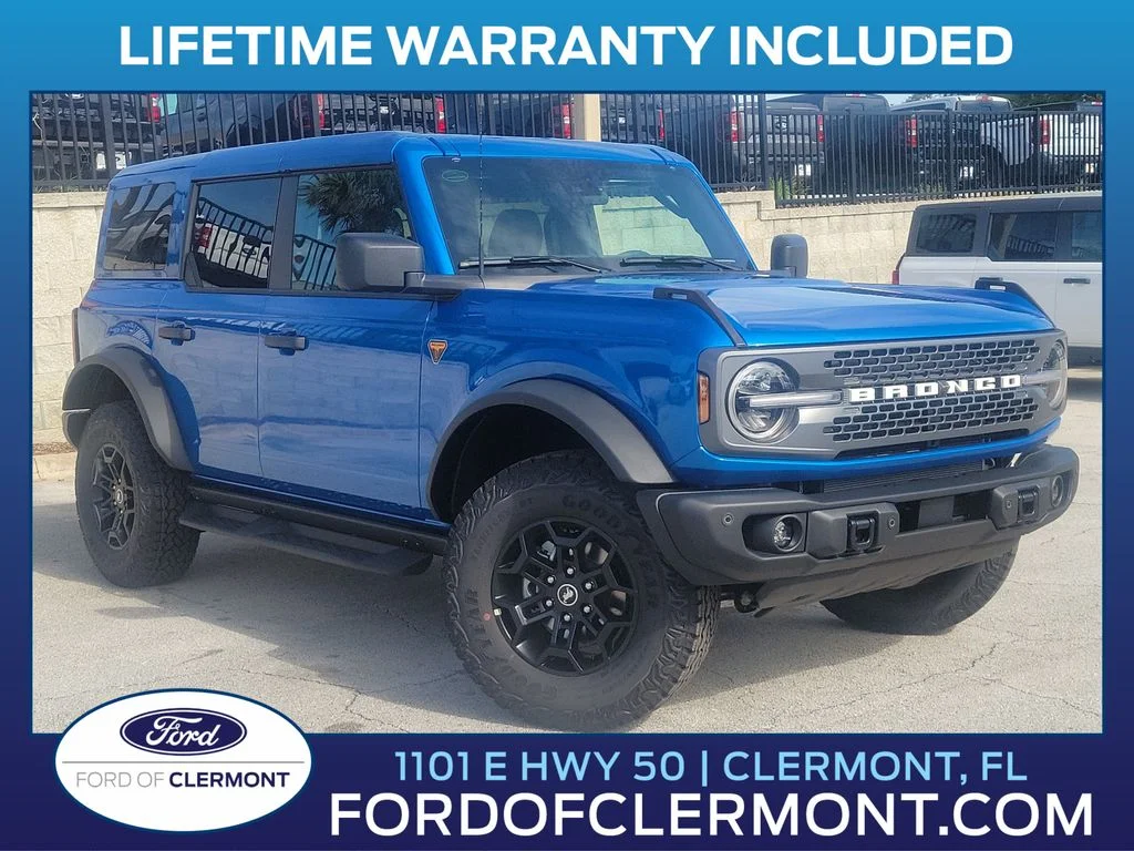 New 2026 Velocity Blue Metallic Ford Badlands® image 1