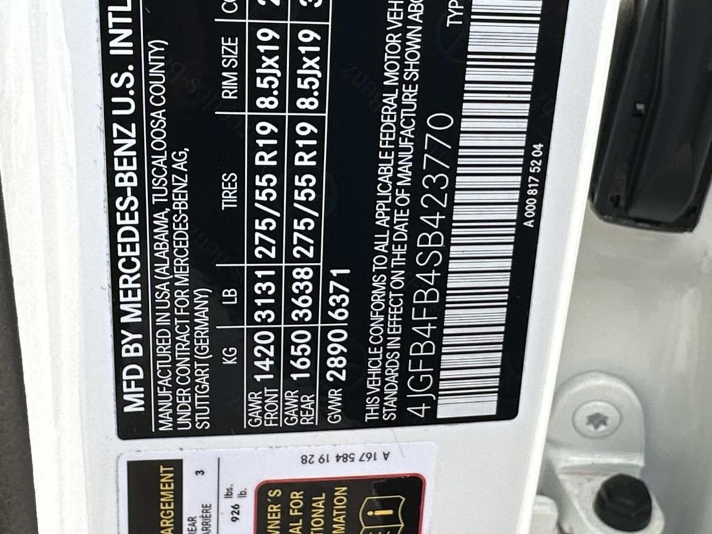 Certified Used 2025 Polar White Mercedes-Benz GLE 350 image 50