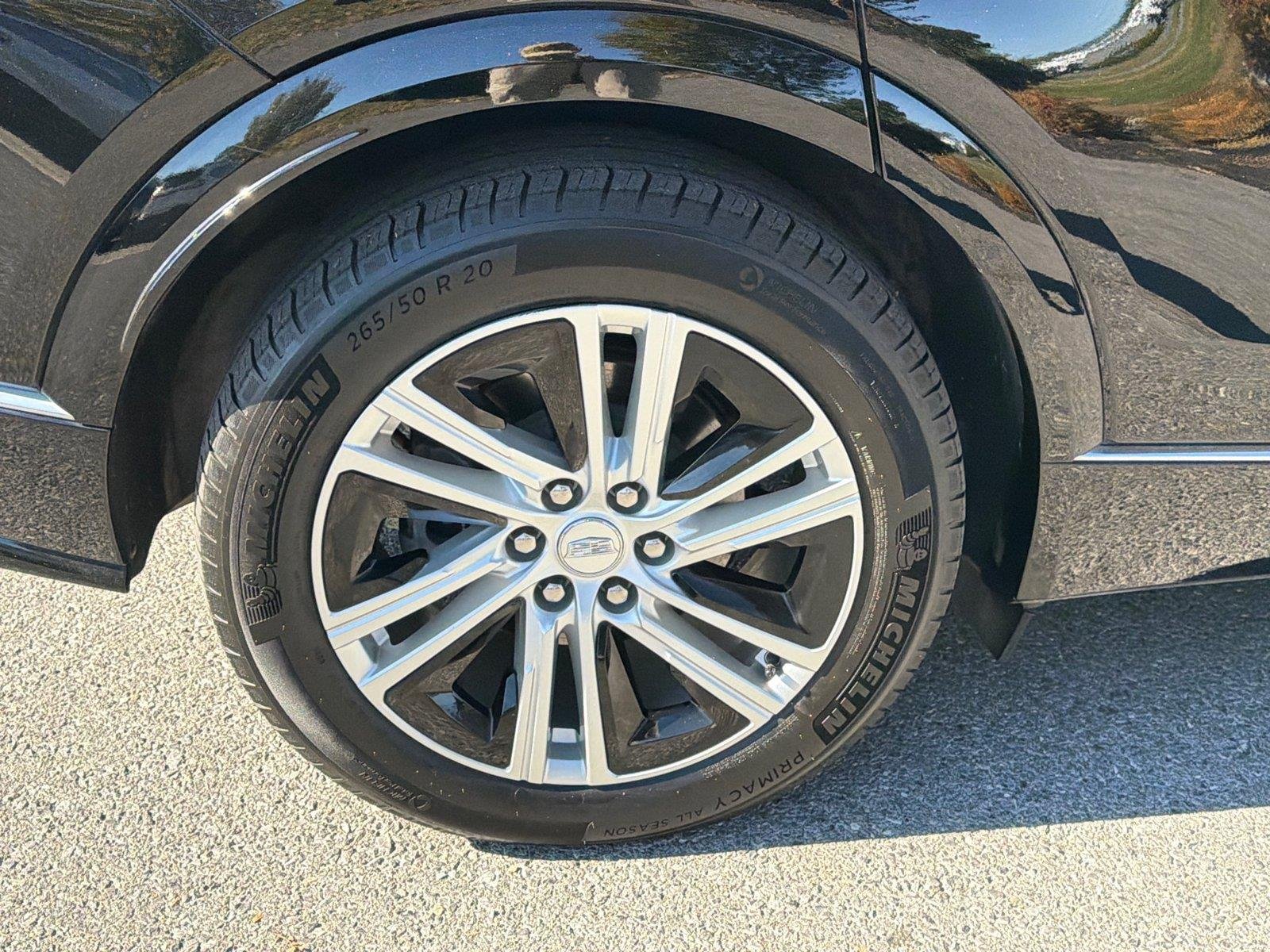 Used 2024 Stellar Black Metallic Cadillac Tech image 23