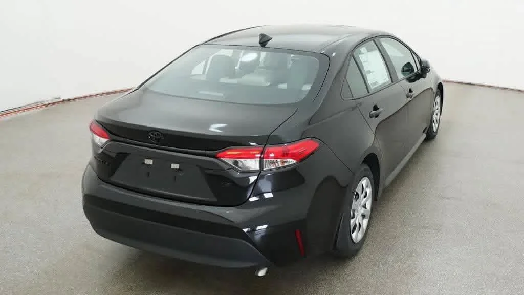 New 2026 Midnight Black Metallic Toyota LE image 8