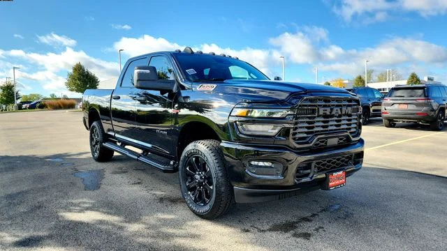 New 2026 Diamond Black Crystal Pearlcoat RAM Big Horn image 9