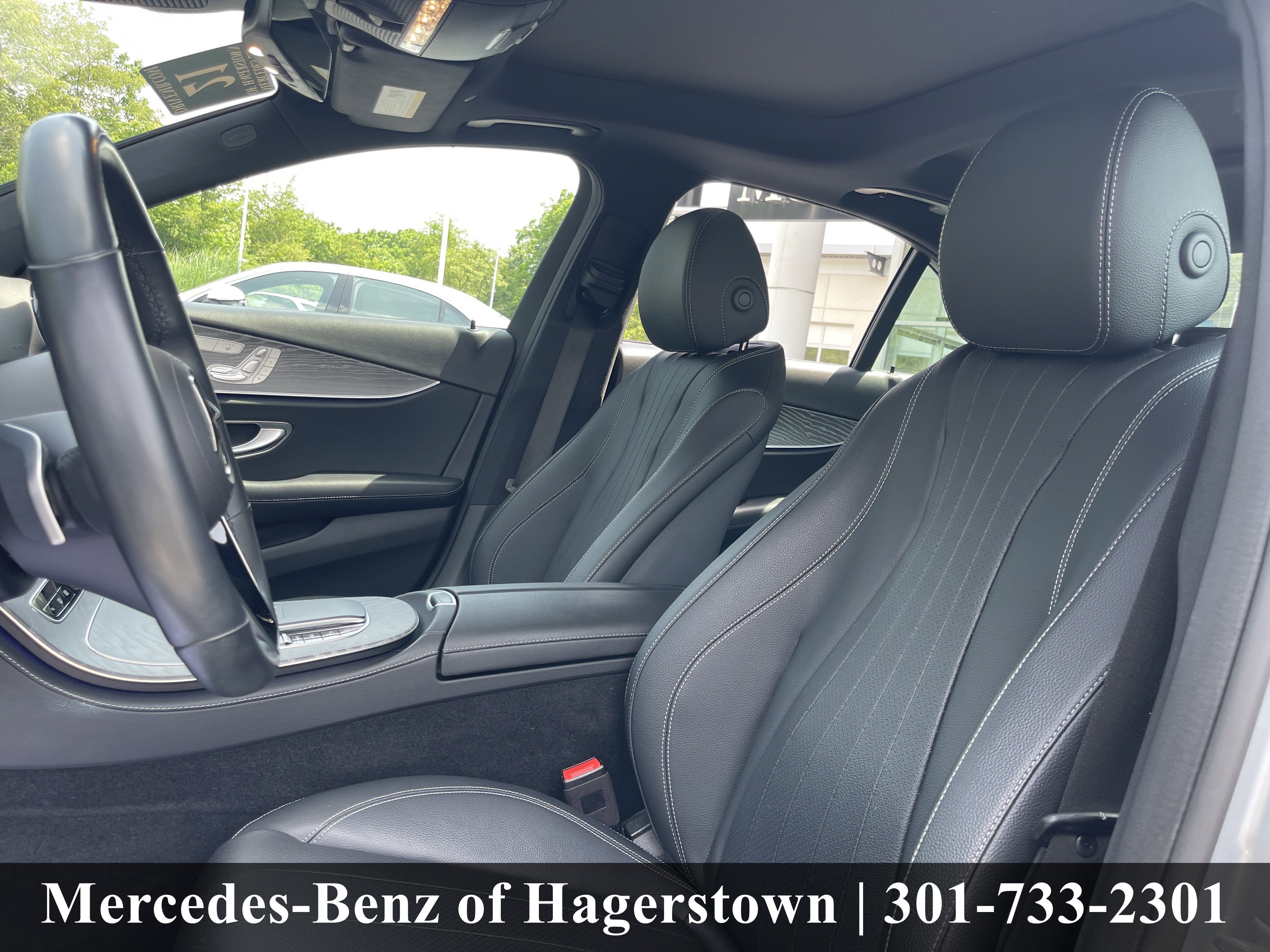 Certified Used 2021 Cirrus Silver Metallic Mercedes-Benz E 350 4MATIC® Sedan image 8