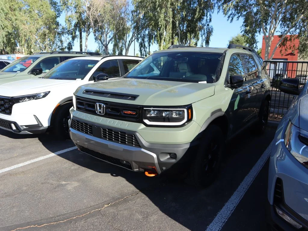 New 2026 Green Honda TrailSport Elite image 1